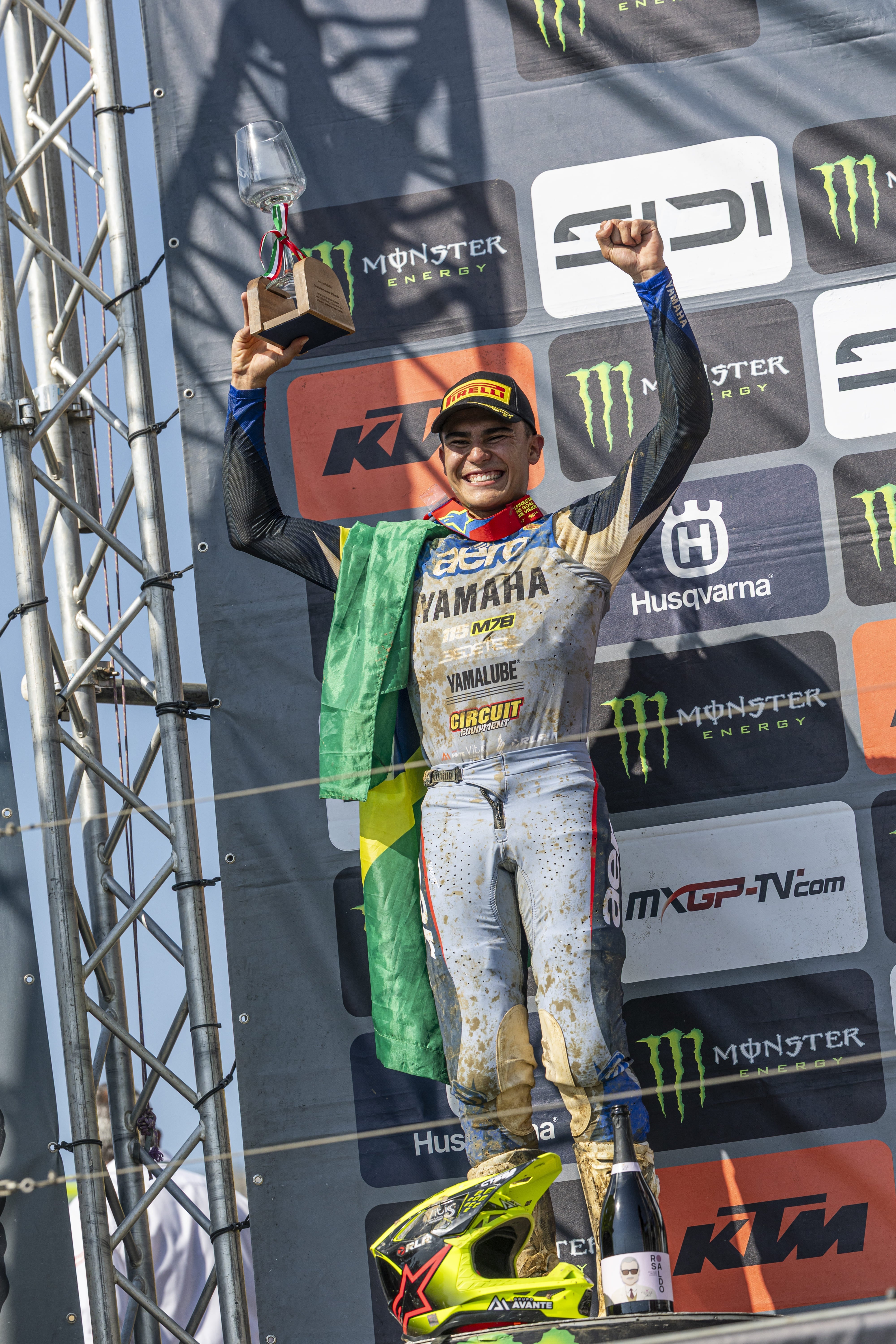 Bê Tibúrcio Claims Runner-Up Finish in Montevarchi and Takes Brazilian Motocross to the EMX250 Podium
