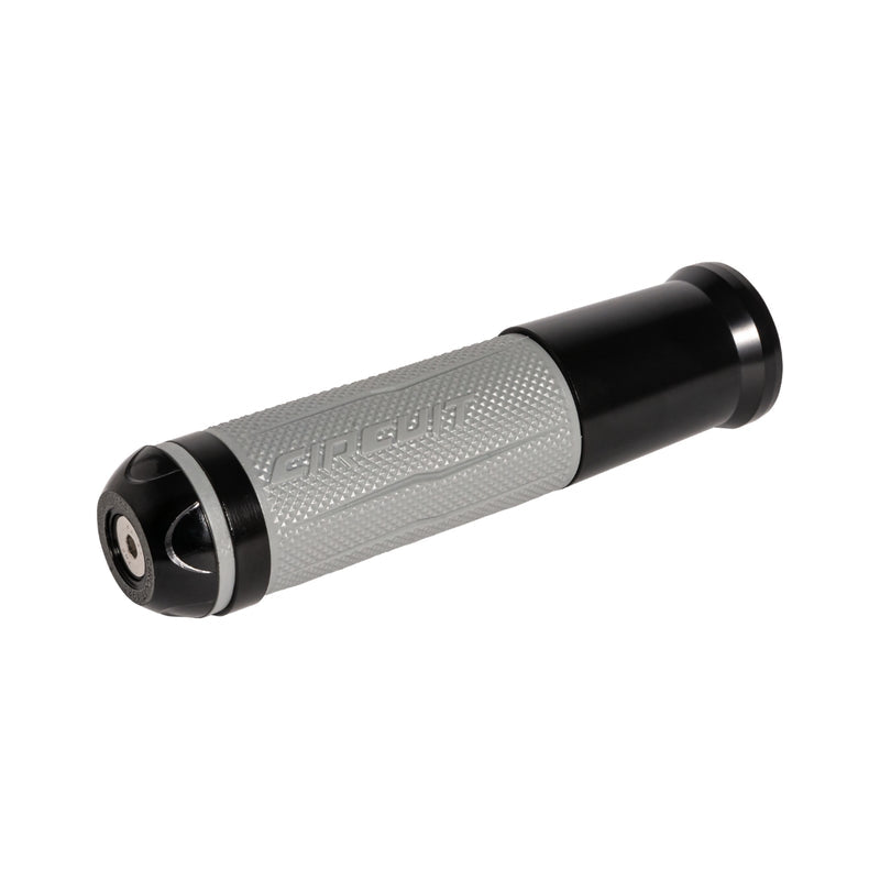 Silverstone Handgrips with Anodized Silver Color Ring