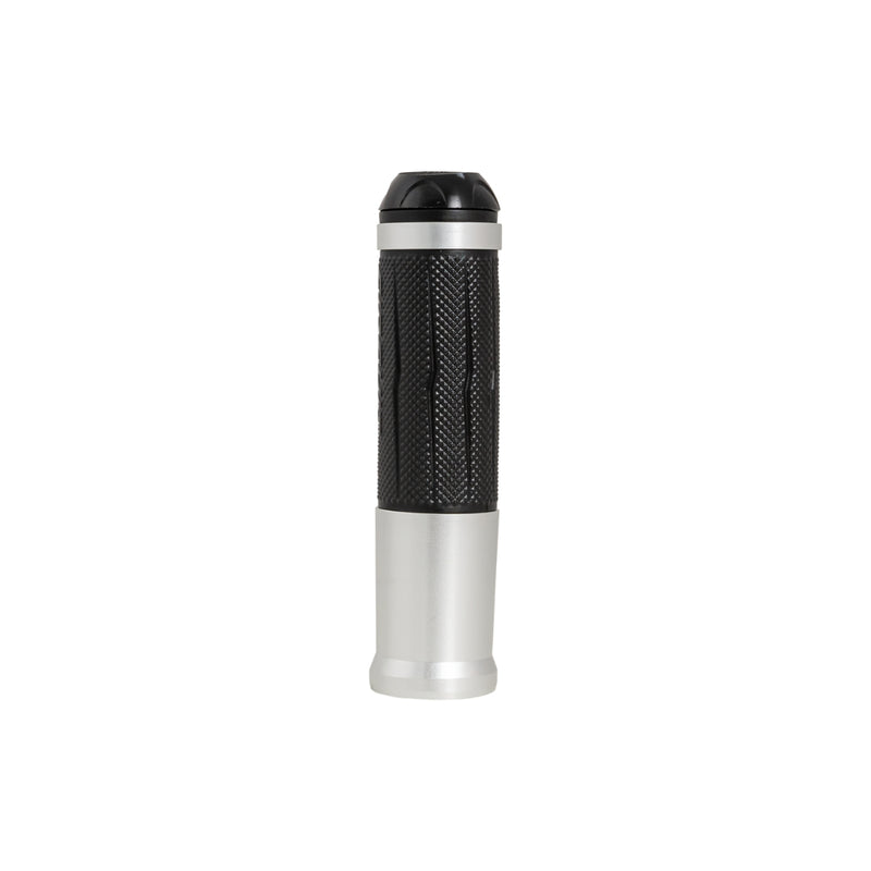 Silverstone Handgrips with Anodized Silver Color Ring
