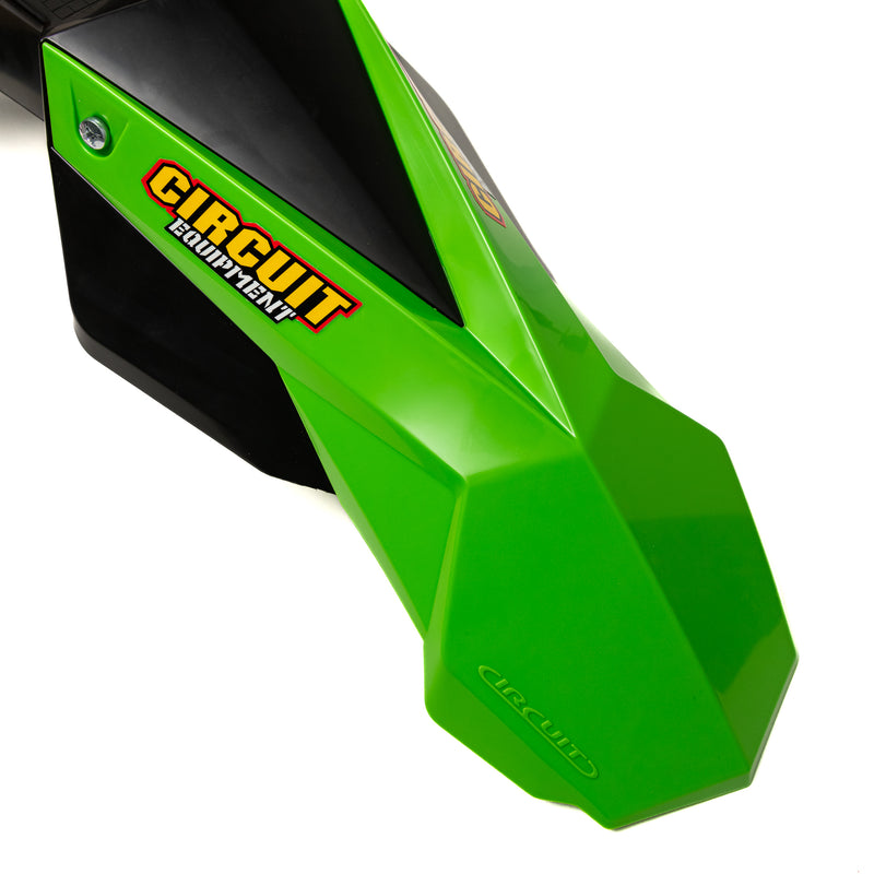 Circuit Equipment - Stealth PF004-006 Front Mudguard / Fender - Anti-Shock Protection - Universal Fit - Black