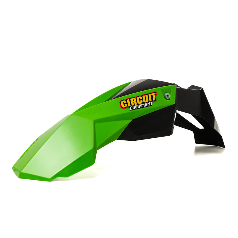 Circuit Equipment - Stealth PF004-006 Front Mudguard / Fender - Anti-Shock Protection - Universal Fit - Black