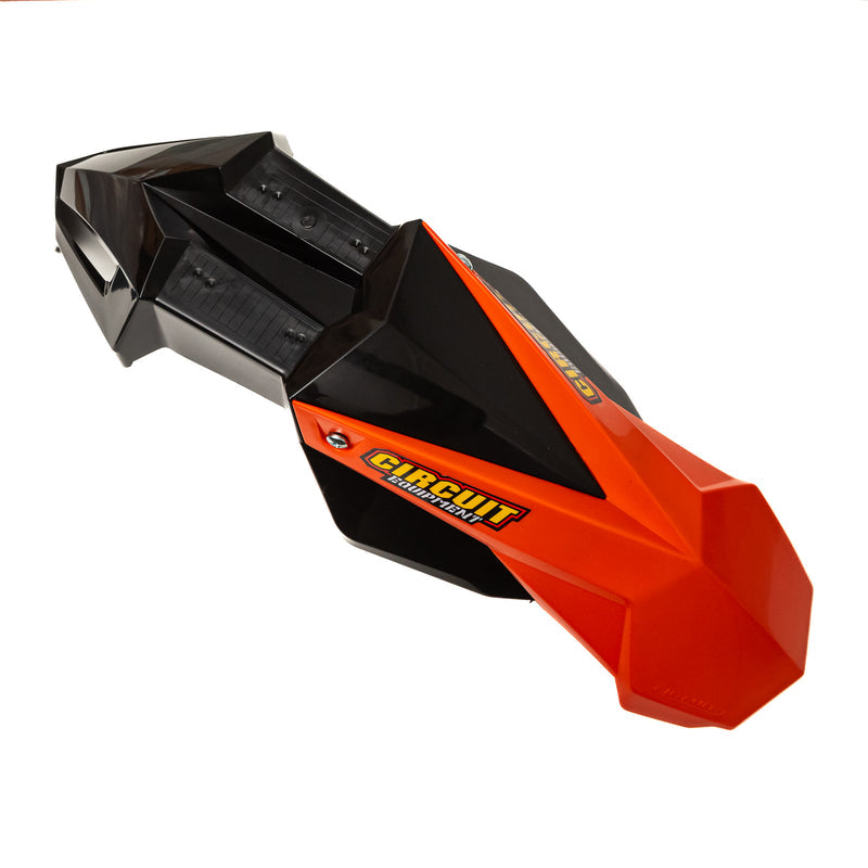 Circuit Equipment - Stealth PF004-006 Front Mudguard / Fender - Anti-Shock Protection - Universal Fit - Black