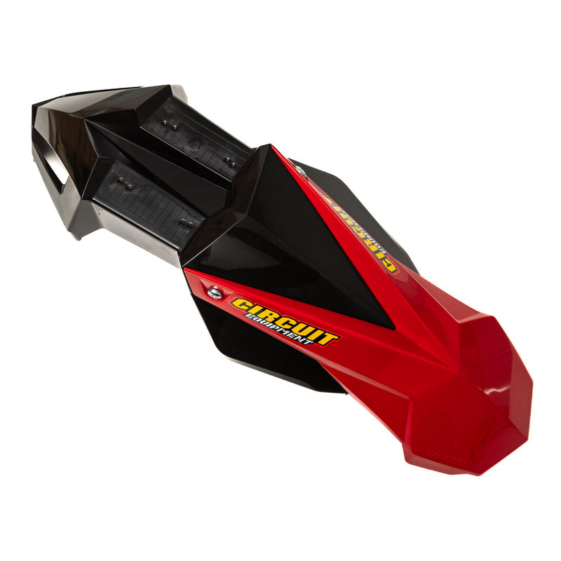 Circuit Equipment - Stealth PF004-006 Front Mudguard / Fender - Anti-Shock Protection - Universal Fit - Black