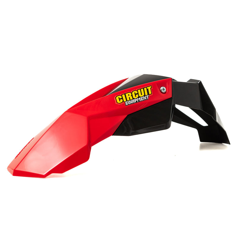 Circuit Equipment - Stealth PF004-006 Front Mudguard / Fender - Anti-Shock Protection - Universal Fit - Black