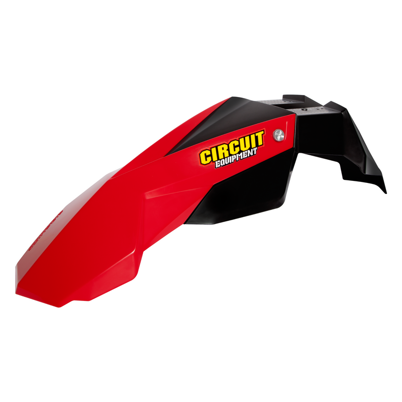 Circuit Equipment - Stealth PF004-006 Front Mudguard / Fender - Anti-Shock Protection - Universal Fit - Black