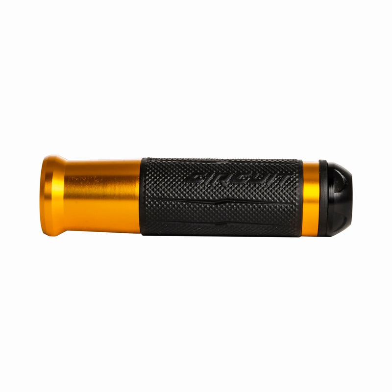 Silverstone Handgrips with Anodized Golden Color Ring