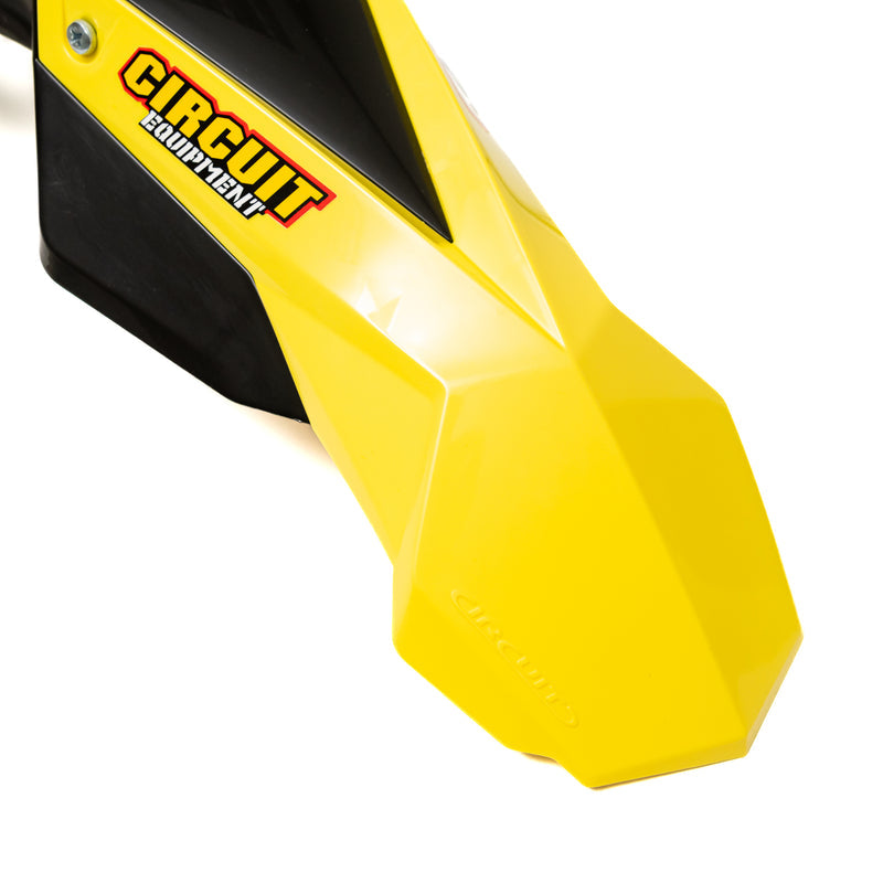Circuit Equipment - Stealth PF004-006 Front Mudguard / Fender - Anti-Shock Protection - Universal Fit - Black